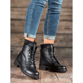 Bestelle Botas clássicas de amarrar preto 2