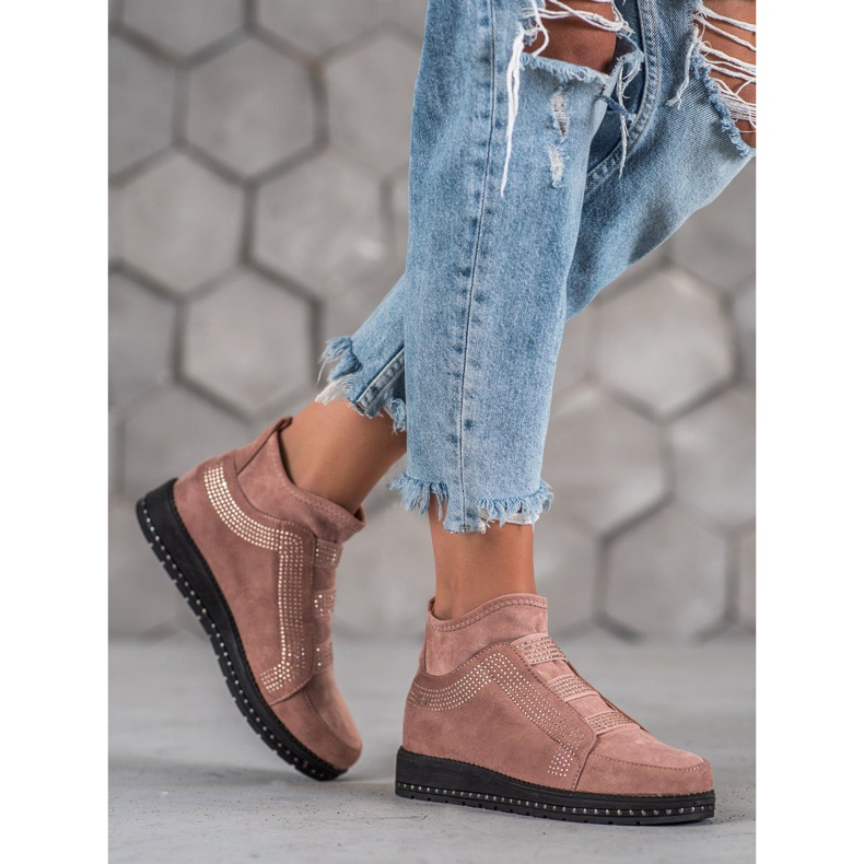 SHELOVET Calçado feminino rosa 1