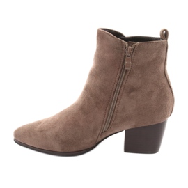 Botas de camurça Taupe Filippo 922 marrom 2