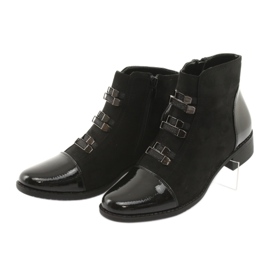 M.Daszyński Botas pretas Jodhpur preto 3