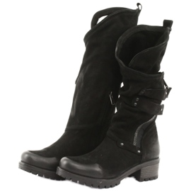 Botas femininas badura preto 3