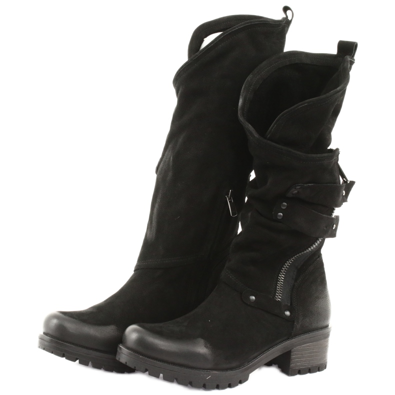 Botas femininas badura preto 3