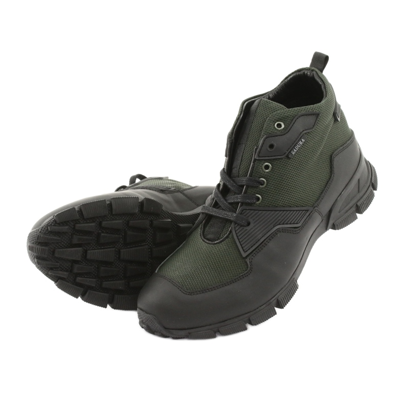 Badura Trekking 4784 preto verde 5