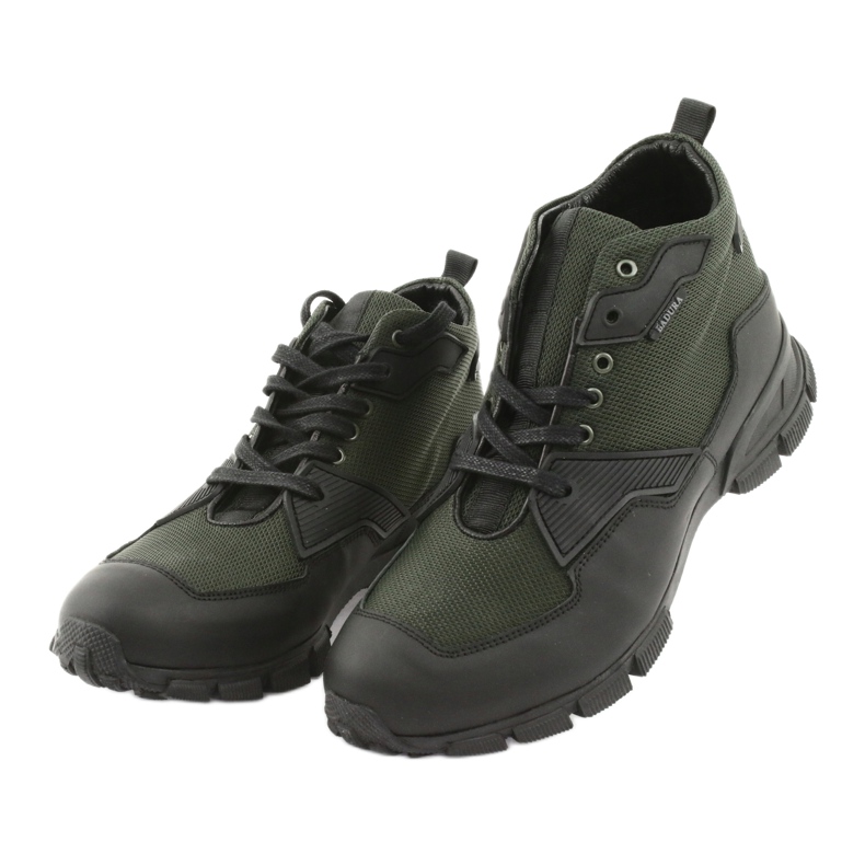 Badura Trekking 4784 preto verde 3