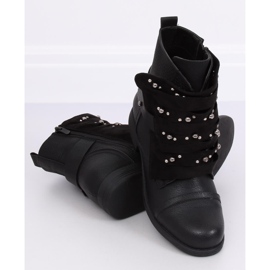 Botas militares femininas pretas 836-PA pretas preto 2
