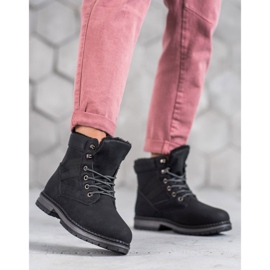 SHELOVET Botas pretas de inverno preto 2