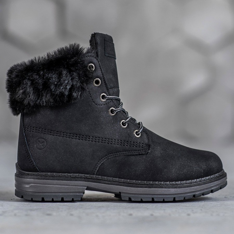 Botas brilhantes MCKEYLOR preto 2 Botas brilhantes MCKEYLOR preto 2