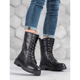 SHELOVET Botas Glany Pretas preto 2