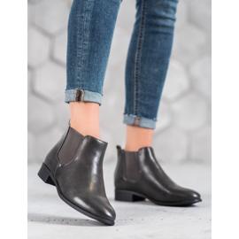 Anesia Paris Botas cinza chelsea 1