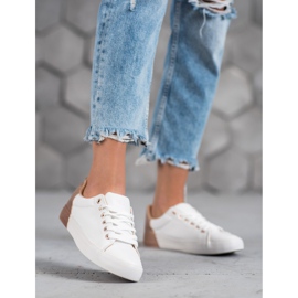 Bestelle Tênis de couro ecológico branco 2