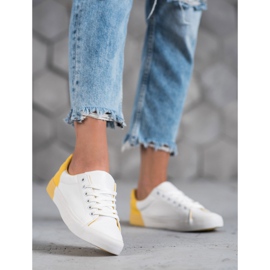 Bestelle Tênis de couro ecológico branco 1