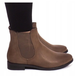 Botas quentes ZH672-1 Khaki cáqui 1