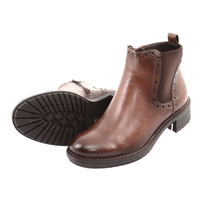 Botas marrons Jodhpur botas Filippo 957 marrom 5