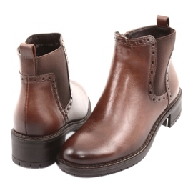 Botas marrons Jodhpur botas Filippo 957 castanho 4