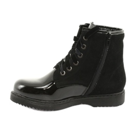 Evento 1433 botas de lantejoulas lacadas preto 2