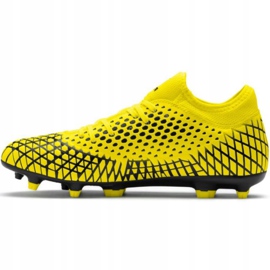 Chuteira Puma Future 4.4 Fg Ag M 105613 03 amarelo amarelo 2