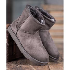 SHELOVET Gray Mukluki cinza 1