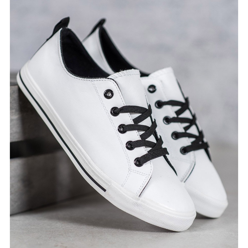 SHELOVET Tênis Confortáveis branco 1