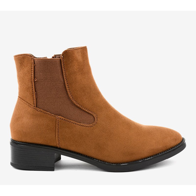 Botas rasas marrons para mulheres 1552 marrom 2