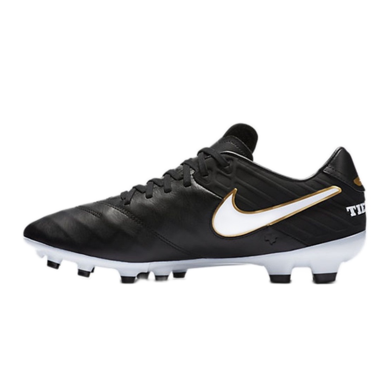 Chuteiras de futebol Nike Tiempo Mystic V Fg preto preto 2
