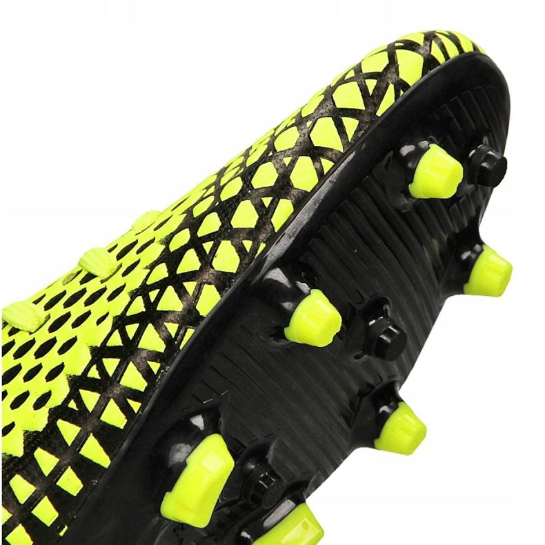 Chuteiras Puma Future 4.4 Fg / Ag Jr 105696-03 amarelo amarelo 1 Chuteiras Puma Future 4.4 Fg / Ag Jr 105696-03 amarelo amarelo 1