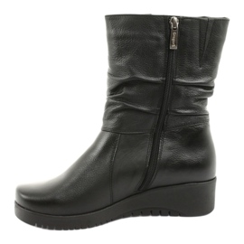 Gregors Botas de pele preta 792 preto 2