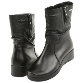 Gregors Botas de pele preta 792 preto 3