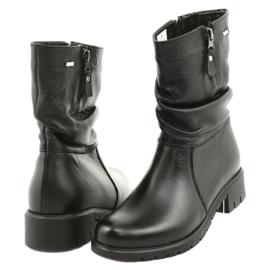 Gregors Botas de pêlo 793 pretas preto 4
