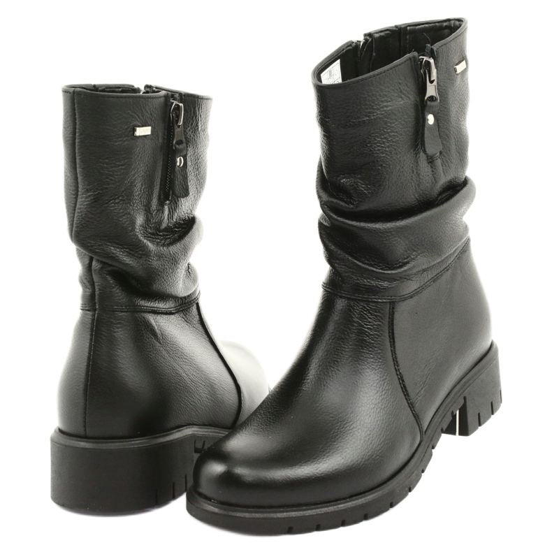 Gregors Botas de pêlo 793 pretas preto 4