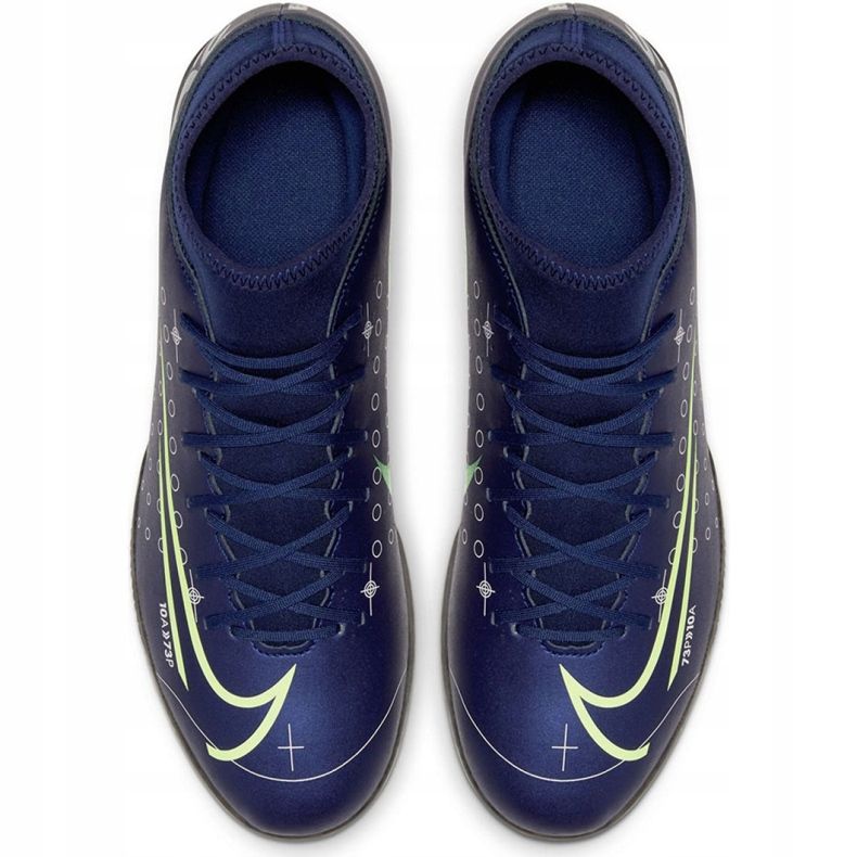 Sapatos de interior Nike Mercurial Superfly 7 Club Mds Ic M BQ5462-401 azul marinho azul 1
