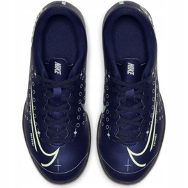 Chuteiras Nike Mercurial Vapor 13 Club Mds Tf Jr CJ1179-401 multicolorido azul marinho 1 Chuteiras Nike Mercurial Vapor 13 Club Mds Tf Jr CJ1179-401 multicolorido azul marinho 1