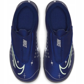 Chuteiras Nike Mercurial Vapor 13 Club Mds Tf Ps (V) Jr CJ1180-401 azul marinho azul marinho 1