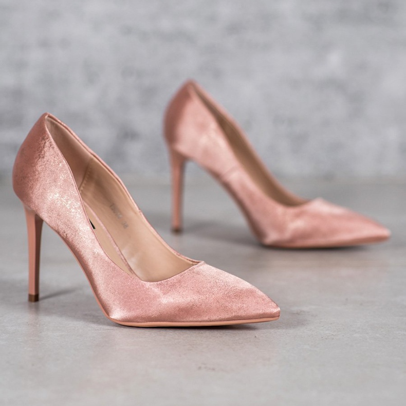 SHELOVET Alfinetes de cetim rosa 1