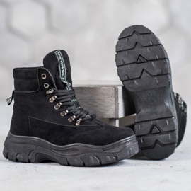 Botas na plataforma VICES preto 1