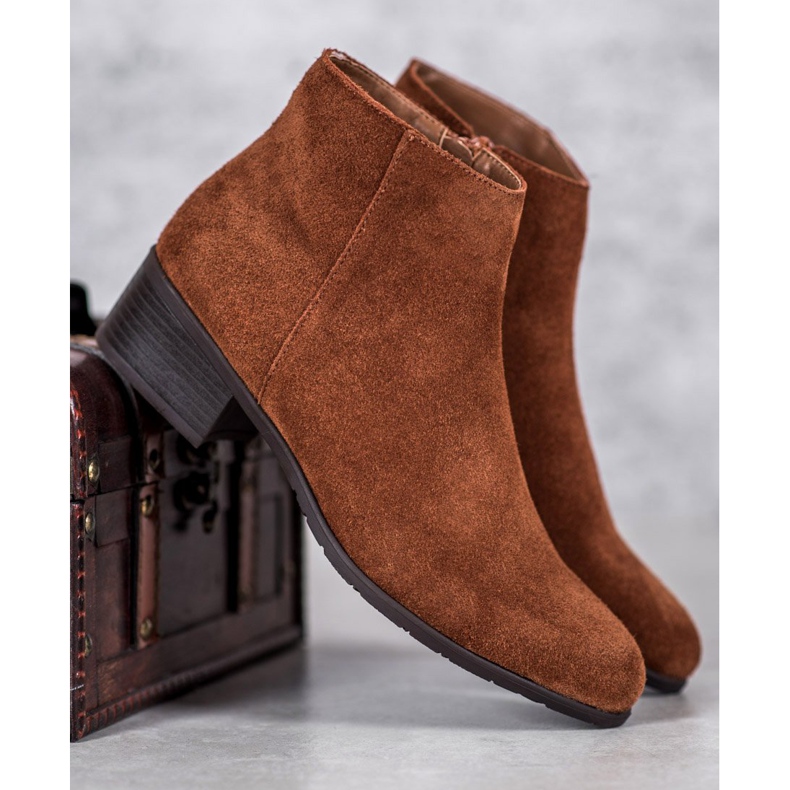Filippo Botas clássicas de couro marrom 1