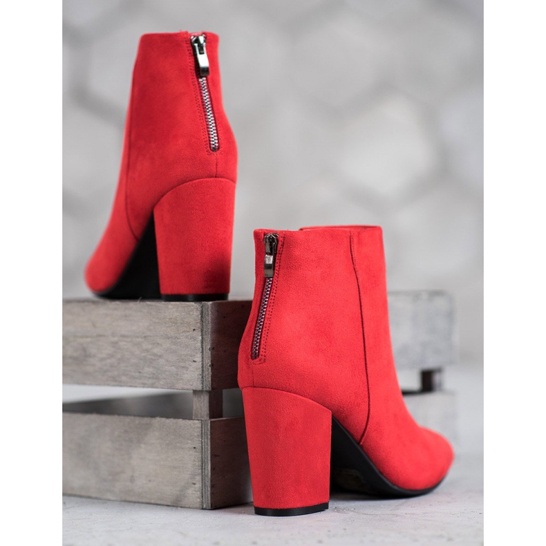 Botas VINCEZA sexy vermelho 1