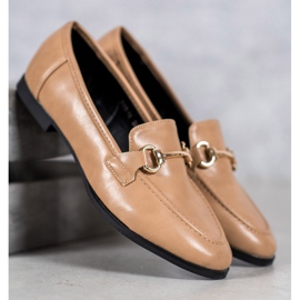 Mocassins VICES leves marrom 2