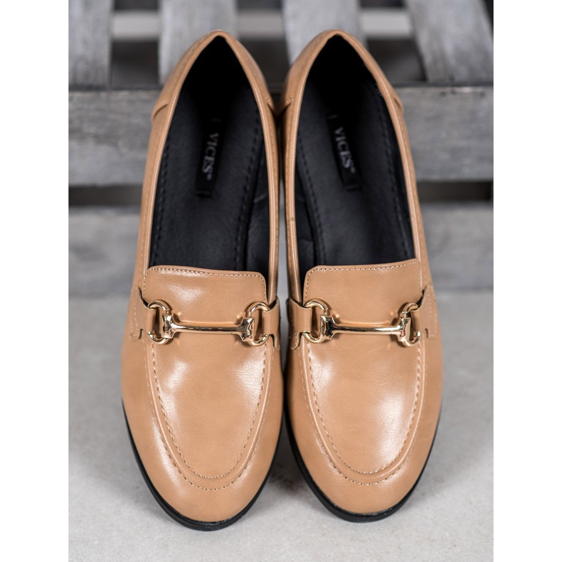 Mocassins VICES leves marrom 1