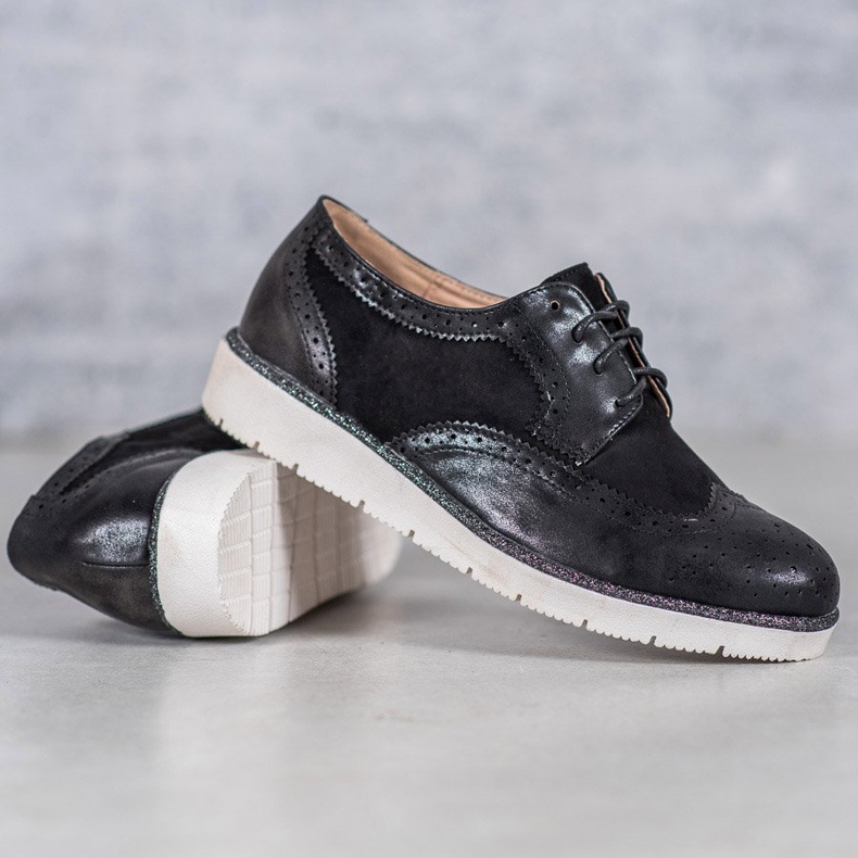 Sapatos de camurça VICES preto 1