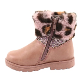 American Club Meninas em leopardo impressão gc45 estampa de leopardo rosa 2