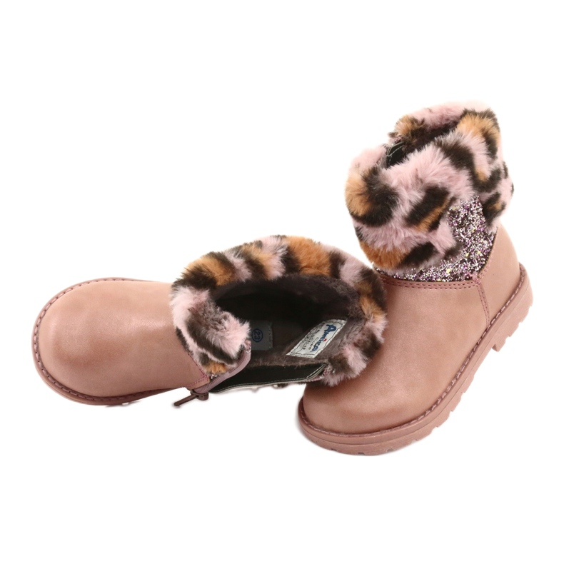 American Club Meninas em leopardo impressão gc45 estampa de leopardo rosa 5