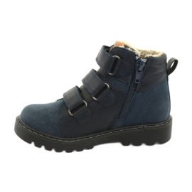 Botas Timberki com Velcro American Club GC40 azul marinho 2