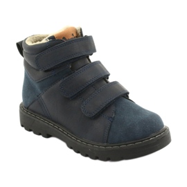 Botas Timberki com Velcro American Club GC40 azul marinho 1