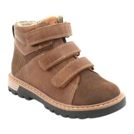 Botas Timberki com velcro American Club GC40 marrom castanho 1
