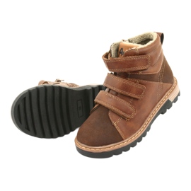Botas Timberki com velcro American Club GC40 marrom 5