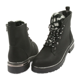 American Club Botas pretas botas gc33 preto 4