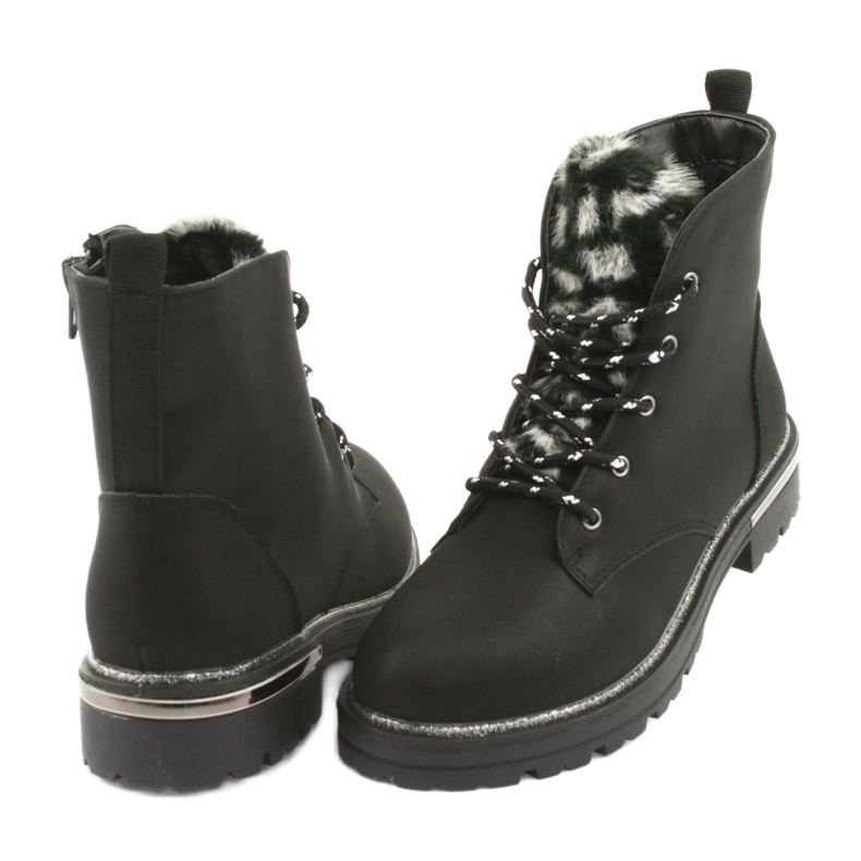 American Club Botas pretas botas gc33 preto 4