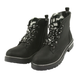 American Club Botas pretas botas gc33 preto 3