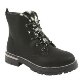 American Club Botas pretas botas gc33 preto 1