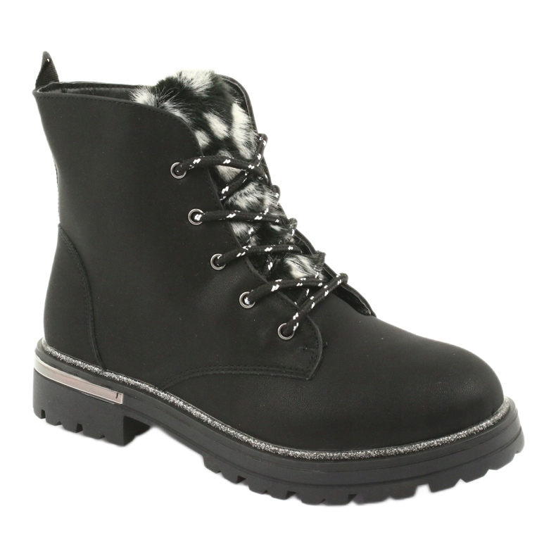 American Club Botas pretas botas gc33 preto 1